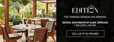 Social Saturdays @ Alba Terrace  