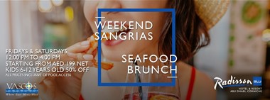 Weekends Sangrias-Seafood @ Vasco’s 