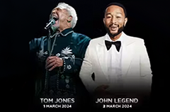 John Legend and Sir Tom Jones to close Abu Dhabi's Saadiyat Nights series
