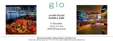 Cosy Feast Wood & Fire @ Glo