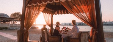 A Romantic Beachfront Dining @ Shangri-La Hotel