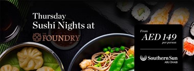 Thursday Sushi Nights @ The Foundry 