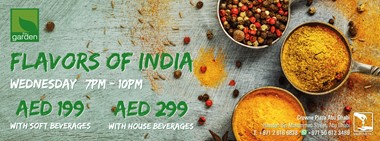 Flavors Of India @ The Garden 