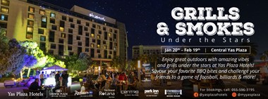 Grills & Smokes Under The Stars @ Central Yas Plaza 
