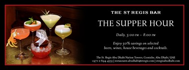 Supper Hour @ The St. Regis Bar 