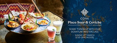 Pisco Sour and Ceviche Masterclass @ COYA