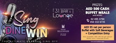 Sing, Dine & Win @ 31 Bar & Lounge  