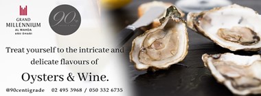 Oysters & Wine @ 90 Centigrade 