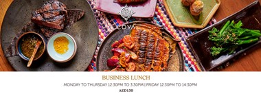 Business Lunch @ COYA Abu Dhabi  