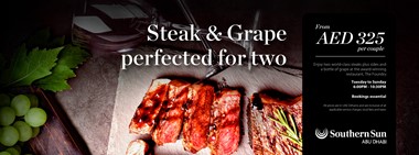 Steak & Grape Perfected For Two @ The Foundry  