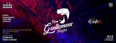 Gentleman's Night @ Adda Sports Lounge 