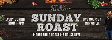 Sunday Roast @ Atlon Bar & Bistro 