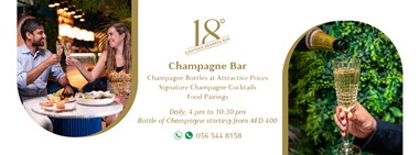 Champagne Bar @ 18 Degrees Bar 