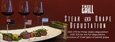 Steak & Grape Degustation @ The Grill  