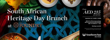 South African Heritage Day Brunch @ The Foundry