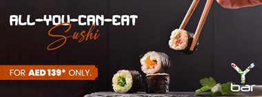 All You Can Eat Sushi @ Y Bar  