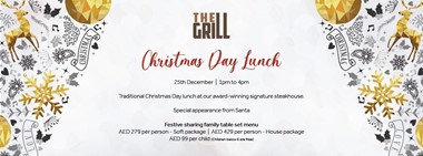 Christmas Day Lunch @ The Grill