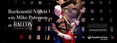 Rockoustic Nights with Mike Paterson @ Balcon Terrace 