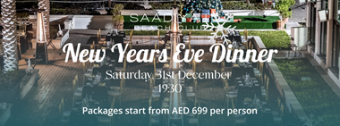 New Year's Eve Dinner @ Saadiyat Beach Club