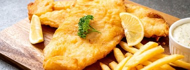 Fish & Chips & Pint @ Yas Acres Golf & Country Club 