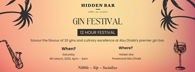 Gin Festival @ Hidden Bar