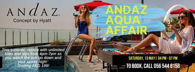 Andaz Aqua Affair @ Pool Deck