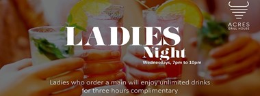Ladies Night @ Acres Grill House 