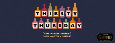 Thirsty Thursday @ Cooper's 