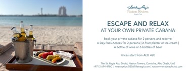 Escape and Relax @ Nation Riviera Beach Club  
