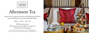 Afternoon Tea @ Crystal Lounge  