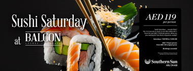 Sushi Saturday @ Balcon Lounge & Terrace