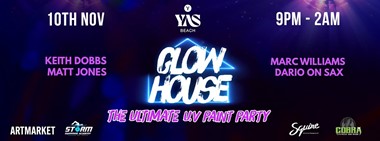 Glow House UV Paint Party @ Yas Beach