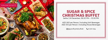Sugar & Spice Christmas Buffet @ Sahha
