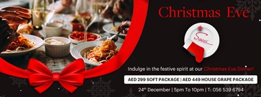 Sacci Christmas Eve Dinner @ Westin Abu Dhabi