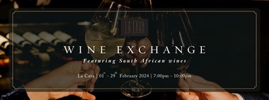 Wine Exchange - Featuring South African Wines @ La Cava 