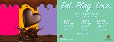 EAT.PLAY.LOVE. Chocolate Brunch @ Marriott Abu Dhabi