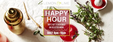 Happy Hour @ Lemon & Lime  