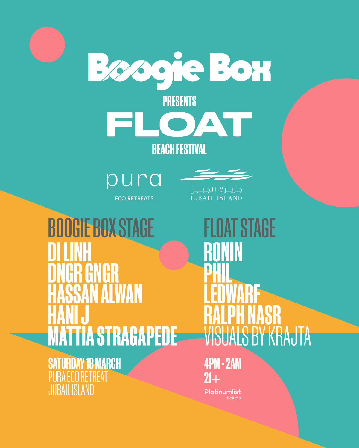 BoogieBox FLOAT 18th March 2023