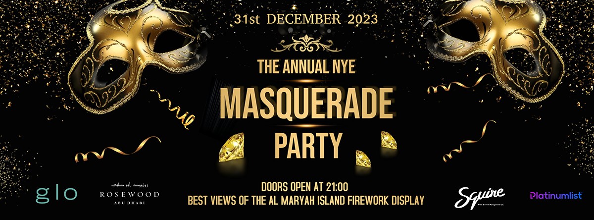 The Annual NYE Masquerade Party @ Glo